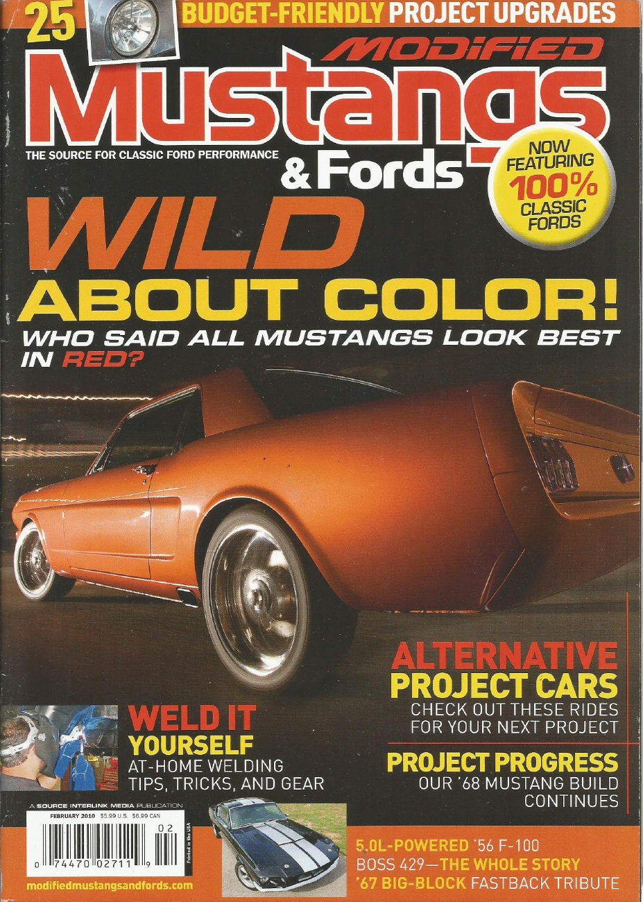 Modified Mustangs & Fords 2010 Feb - Boss 9 Story, '67 Big Block